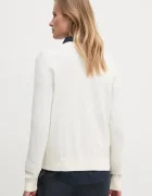 Tommy Hilfiger жилетка дамска с памук бежова WW0WW42370