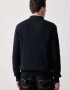 Tommy Hilfiger жилетка мъжка от памук тъмносиня MW0MW44756
