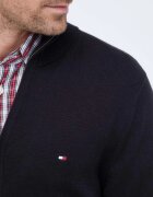Tommy Hilfiger жилетка мъжка с памук черна MW0MW28050