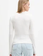 Tommy Jeans Блуза с дълги ръкави (2 броя) дамска в бяло DW0DW17716