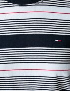 Tommy Jeans блуза с дълги ръкави дамска от памук синя DW0DW23562