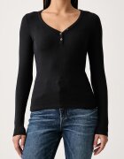 Tommy Jeans блуза с дълги ръкави дамска с вискоза черна DW0DW23259