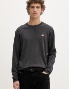 Tommy Jeans блуза с дълги ръкави мъжка сива DM0DM22668