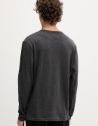 Tommy Jeans блуза с дълги ръкави мъжка сива DM0DM22668
