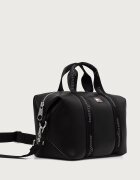 Tommy Jeans чанта crossbody дамска от имитация на кожа черна AW0AW19044