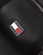 Tommy Jeans чанта crossbody дамска от имитация на кожа черна AW0AW19044