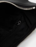 Tommy Jeans чанта дамска от имитация на кожа черна AW0AW18458