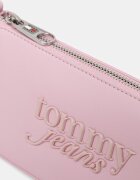 Tommy Jeans чанта дамски от имитация на кожа розова AW0AW18449