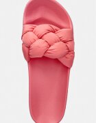 Tommy Jeans чехли дамски TJW BRAIDED SLIDES розови EN0EN02975