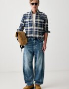 Tommy Jeans дънки barrel мъжки сини DM0DM23909