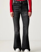 Tommy Jeans дънки bootcut дамски черни DW0DW23817