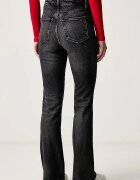 Tommy Jeans дънки bootcut дамски черни DW0DW23817