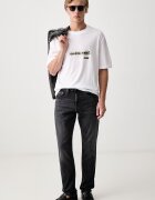 Tommy Jeans дънки slim fit мъжки черни DM0DM23449