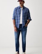 Tommy Jeans дънки slim taper мъжки сини DM0DM23395