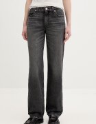 Tommy Jeans дънки straight дамски сиви DW0DW23045