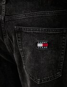 Tommy Jeans дънки straight мъжки черни DM0DM23464