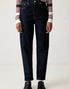 Tommy Jeans дънки tapered дамски тъмносини DW0DW23497