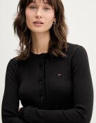 Tommy Jeans Детска жилетка дамска в черно от лека материя DW0DW22023
