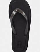 Tommy Jeans джапанки дамски TJW CLEATED JELLY SUMMER SANDAL черни EN0EN02954