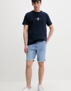 Tommy Jeans къс панталон мъжки от деним син DM0DM22979