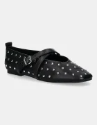 Tommy Jeans Кожени балеринки MARYJANE STUDDED BALLERINA
