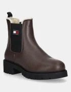 Tommy Jeans Кожени боти челси TJW CHELSEA BOOT WL