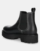 Tommy Jeans Кожени боти челси TJW URBAN CHELSEA BOOT в черно с платформа EN0EN02908