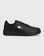 Tommy Jeans Кожени маратонки TJW RETRO BASKET ESS