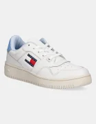Tommy Jeans Кожени маратонки TJW RETRO BASKET ESS