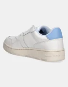 Tommy Jeans Кожени маратонки TJW RETRO BASKET ESS в бяло EN0EN02505