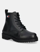 Tommy Jeans Кожени обувки TJM LACE UP RUBBERIZED