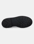 Tommy Jeans Кожени обувки TJM LACE UP RUBBERIZED мъжки в черно EM0EM01628