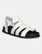 Tommy Jeans Кожени сандали TJW FISHERMAN PATENT SANDAL