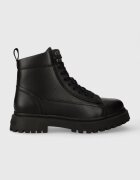 Tommy Jeans Кожени туристически обувки TJM WARM LINING BOOT