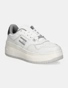 Tommy Jeans Маратонки TJW RETRO BASKET FLATFORM METAL