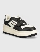 Tommy Jeans Маратонки TJW RETRO BASKET FLATFORM VELCRO
