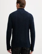 Tommy Jeans Памучен пуловер мъжки в синьо от лека материя DM0DM22103