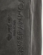 Tommy Jeans Памучен спортен панталон мъжки в черно с меланжов десен DM0DM22360