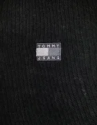 Tommy Jeans Памучен суичър мъжки в черно с качулка с изчистен дизайн DM0DM22383