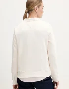 Tommy Jeans Памучен суичър в бежово с принт DW0DW22564