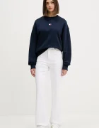 Tommy Jeans Памучен суичър в черно с апликация DW0DW17325