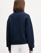 Tommy Jeans Памучен суичър в черно с апликация DW0DW17325