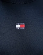 Tommy Jeans Памучен суичър в черно с апликация DW0DW17325