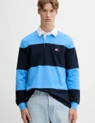 Tommy Jeans Памучна блуза с дълги ръкави