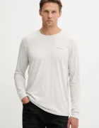 Tommy Jeans Памучна блуза с дълги ръкави