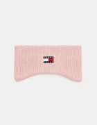 Tommy Jeans Памучна лента за глава в розово AW0AW17898
