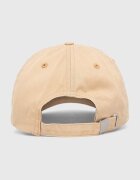 Tommy Jeans Памучна шапка с козирка в бежово с апликация AM0AM12020