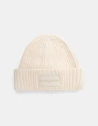 Tommy Jeans Памучна шапка в бежово AW0AW17909