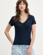 Tommy Jeans Памучна тениска (2 броя) в тъмносиньо DW0DW21367