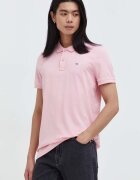 Tommy Jeans Памучна тениска с яка